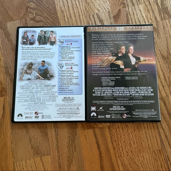 EUC Box Set of 7 Best Picture Winners DVDs (Godfather/Titanic/Forrest Gump) - Picture 10 of 14
